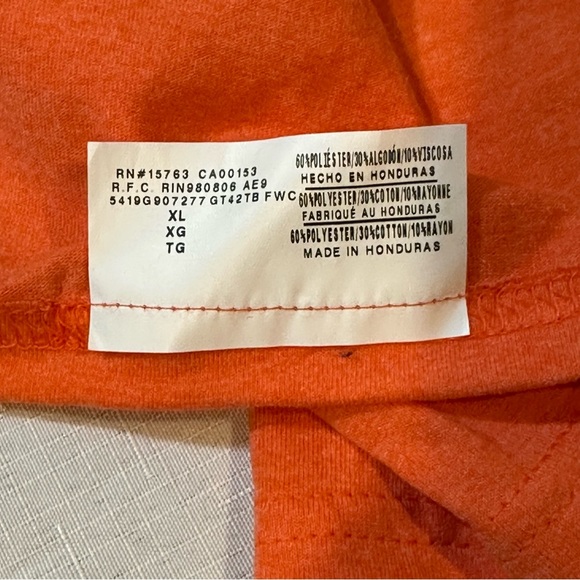 Champion Philadelphia Flyers NHL Orange T Shirt XL - Picture 9 of 10